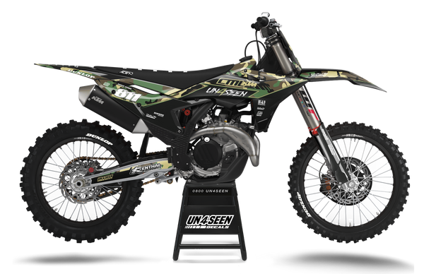 KTM Hidden Camo Graphic Kit - SX SXF XC XCF EXC EXCF Models | All Years