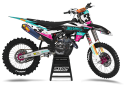 KTM Hotwheels Four Pink Graphic Kit - SX SXF XC XCF EXC EXCF Models | All Years