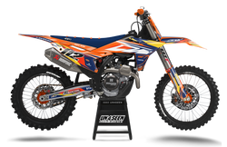 KTM Iced Graphics Kit - SX SXF XC XCF EXC EXCF Models | All Years