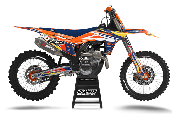 KTM Iced Graphics Kit - SX SXF XC XCF EXC EXCF Models | All Years