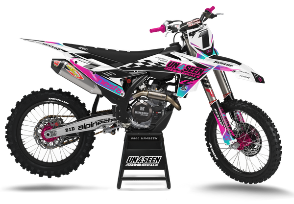 KTM Mavic Pink Graphic Kit - SX SXF XC XCF EXC EXCF Models | All Years