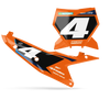 KTM Number Background Decals - R11