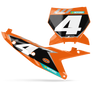 KTM Number Background Decals - Extra