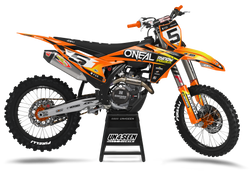 KTM Oneal Yellow Graphic Kit - SX SXF XC XCF EXC EXCF Models | All Years