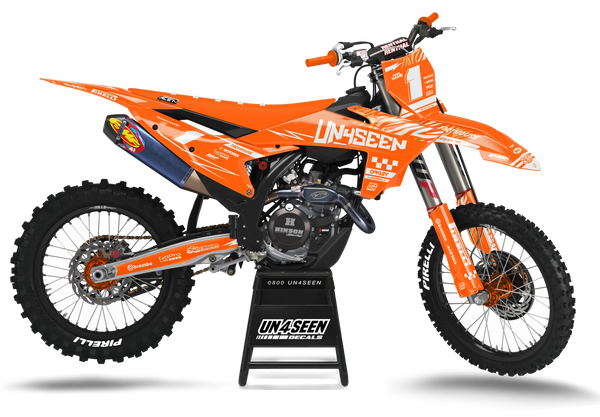 KTM Butane Orange Graphic Kit - SX SXF XC XCF EXC EXCF Models | All Years