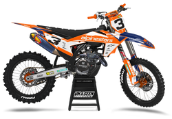 KTM Peaks Navy Graphic Kit - SX SXF XC XCF EXC EXCF Models | All Years