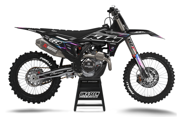 KTM Powerfade Graphics Kit - SX SXF XC XCF EXC EXCF Models | All Years
