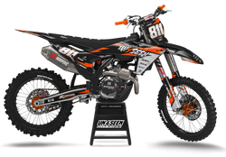 KTM Progress Orange Graphic Kit - SX SXF XC XCF EXC EXCF Models | All Years