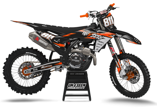 KTM Progress Orange Graphic Kit - SX SXF XC XCF EXC EXCF Models | All Years