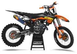 KTM Pro Orange Graphic Kit - SX SXF XC XCF EXC EXCF Models | All Years