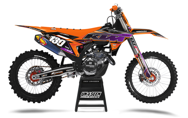 KTM Purplehaze Graphics Kit - SX SXF XC XCF EXC EXCF Models | All Years