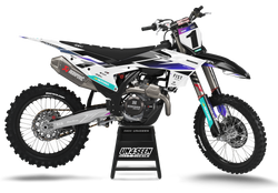 KTM Race Face Black Graphic Kit - SX SXF XC XCF EXC EXCF Models | All Years