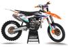 KTM Graphics Kit - Race Face Orange