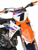 KTM Graphics Kit - Race Face Orange