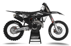 KTM Racer Air Ryway Black Graphic Kit - SX SXF XC XCF EXC EXCF Models | All Years