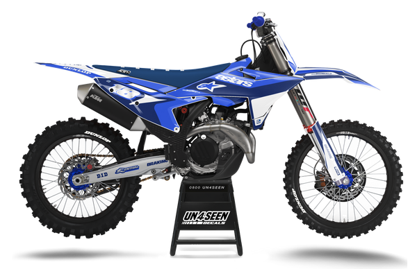 KTM Racer Air Ryway Blue Graphic Kit - SX SXF XC XCF EXC EXCF Models | All Years