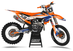 KTM Sdc Orange Graphic Kit - SX SXF XC XCF EXC EXCF Models | All Years