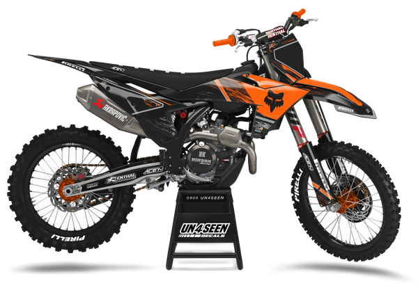 KTM Shadow Orange Graphic Kit - SX SXF XC XCF EXC EXCF Models | All Years