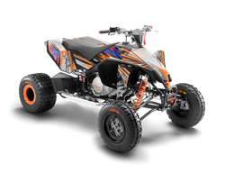 KTM ATV Graphics Kit - Sharpe Orange