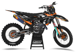 KTM Slay Orange Graphic Kit - SX SXF XC XCF EXC EXCF Models | All Years
