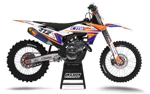 KTM Snow Graphic Kit - SX SXF XC XCF EXC EXCF Models | All Years