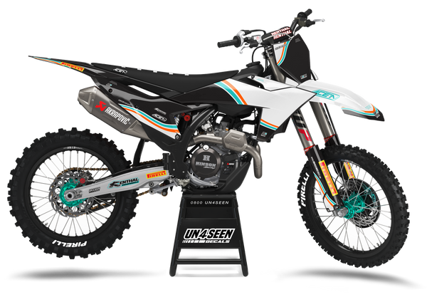 KTM Travis Aqua Graphic Kit - SX SXF XC XCF EXC EXCF Models | All Years