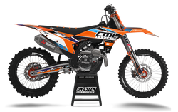 KTM Turn Graphics Kit - SX SXF XC XCF EXC EXCF Models | All Years