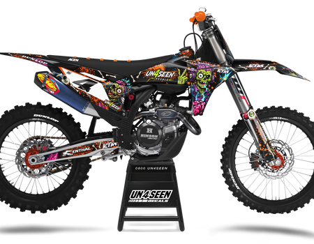 KTM Zombie Graphics Kit - Zac Speed