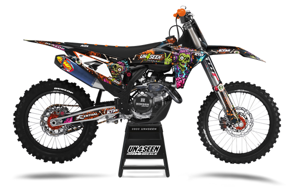 KTM Zombie Graphics Kit - Zac Speed