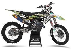KTM Zebz Green Graphic Kit - SX SXF XC XCF EXC EXCF Models | All Years