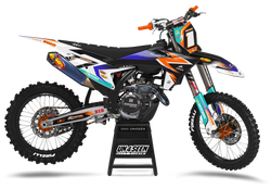 KTM Zee Purple Graphic Kit - SX SXF XC XCF EXC EXCF Models | All Years
