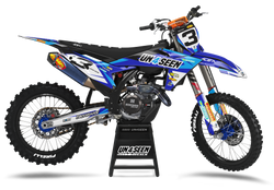 KTM Ziggy Blue Graphic Kit - SX SXF XC XCF EXC EXCF Models | All Years