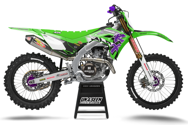 Kawasaki Nova Graphic Kit - KK KXF KDX KLX Models | All Years