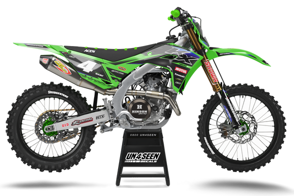 Kawasaki Torque Graphic Kit - KK KXF KDX KLX Models | All Years