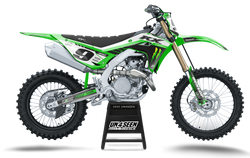 Kawasaki Ac Green Graphic Kit - KK KXF KDX KLX Models | All Years