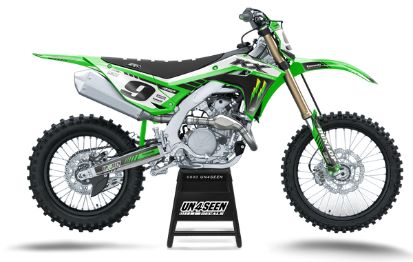 Kawasaki Ac Green Graphic Kit - KK KXF KDX KLX Models | All Years