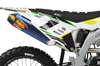 Kawasaki Graphics Kit - Racd White