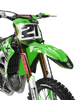Kawasaki Graphics Kit - Sharpe Green