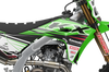 Kawasaki Graphics Kit - Sharpe Red