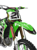 Kawasaki Graphics Kit - Sharpe Red