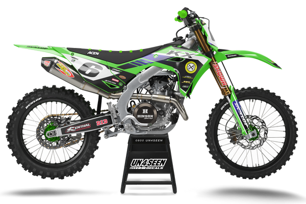 Kawasaki Moore Graphic Kit - KK KXF KDX KLX Models | All Years