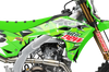 Kawasaki Mountain Dew Graphics Kit - KX KXF KDX KLX Models | All Years