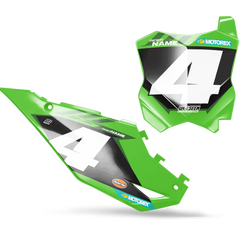 Kawasaki Extra Number Background - KK KXF KDX KLX Models | All Years