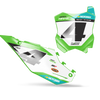 Kawasaki Number Background Decals - Fice