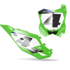 Kawasaki Number Background Decals - Moco