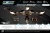 Kawasaki Zombie Graphics Kit - Nurse Nightmare