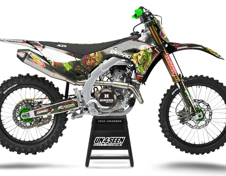 Kawasaki Zombie Graphics Kit - Nurse Nightmare