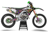 Kawasaki Zombie Graphics Kit - Race Girl Riley