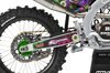 Kawasaki Zombie Graphics Kit - Race Girl Riley