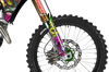 Kawasaki Zombie Graphics Kit - Race Girl Riley